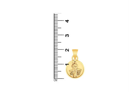 Saint Jude Medallion Religious Pendant